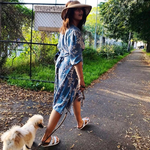 LAST ONE Faithfull the Brand Chloe Midi Dress NWT - Picture 16 of 16